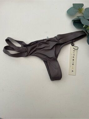 Vitamin A Cut Out Sides Bikini Bottom